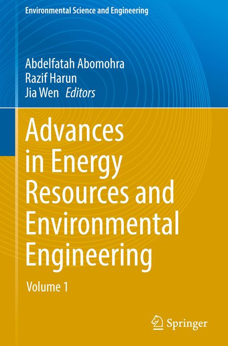 Advances in Energy Resources and Environmental Engineering, 2 Bücher