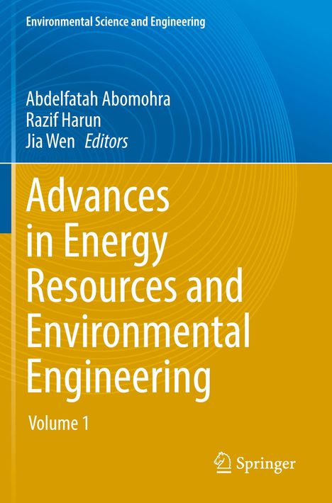 Advances in Energy Resources and Environmental Engineering, 2 Bücher
