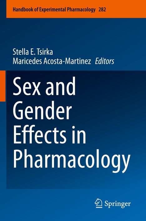 Sex and Gender Effects in Pharmacology, Buch