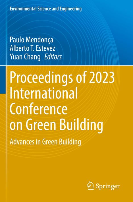 Proceedings of 2023 International Conference on Green Building, Buch