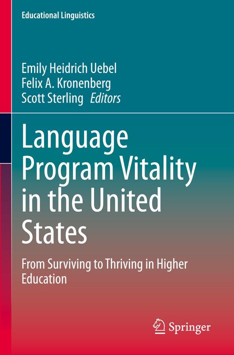 Language Program Vitality in the United States, Buch