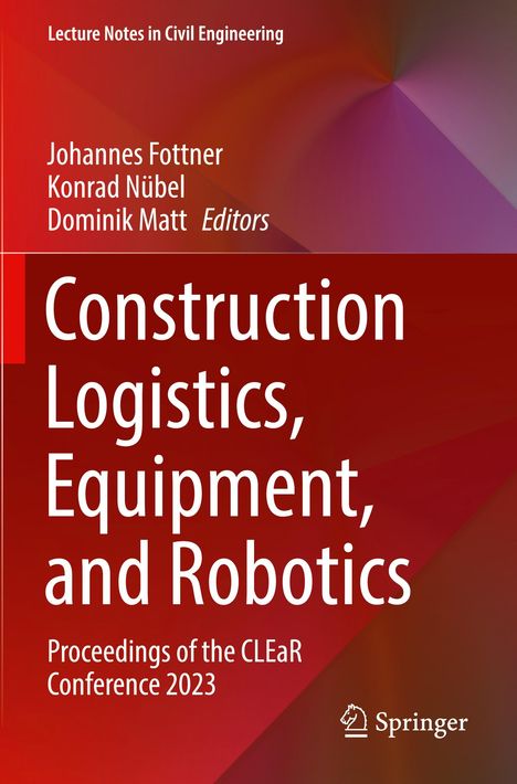 Construction Logistics, Equipment, and Robotics, Buch