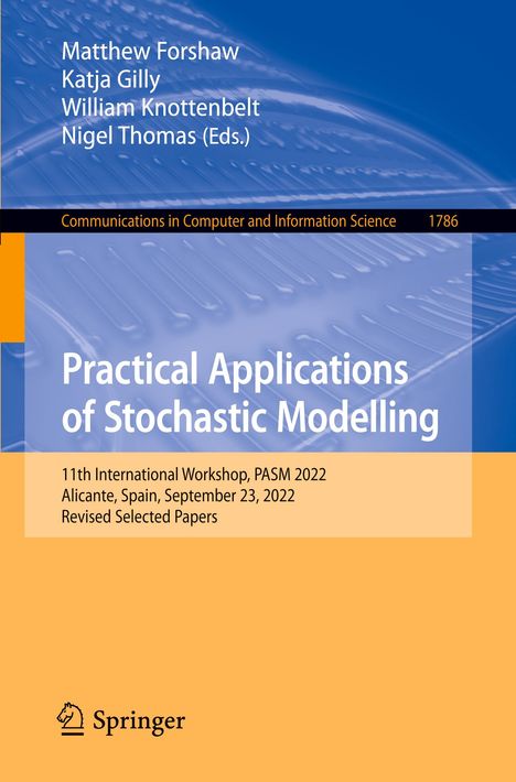 Practical Applications of Stochastic Modelling, Buch