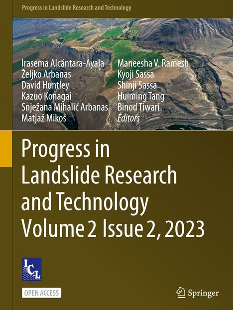 Progress in Landslide Research and Technology, Volume 2 Issue 2, 2023, Buch