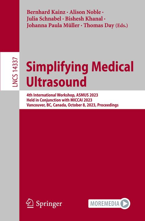 Simplifying Medical Ultrasound, Buch