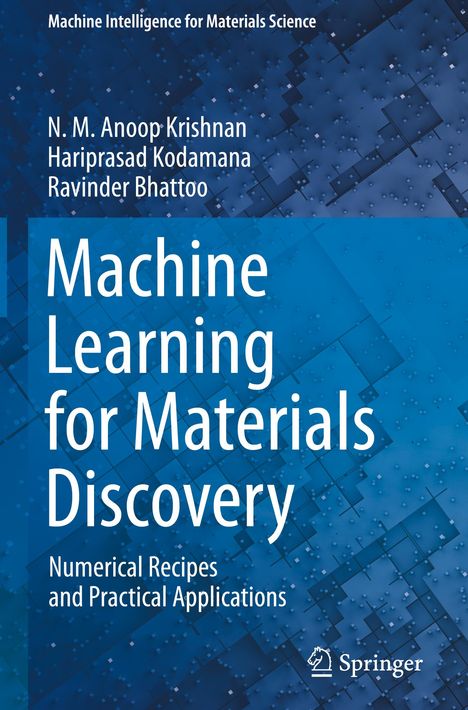 N. M. Anoop Krishnan: Machine Learning for Materials Discovery, Buch