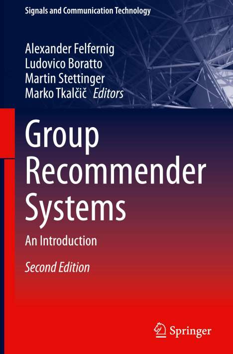 Group Recommender Systems, Buch