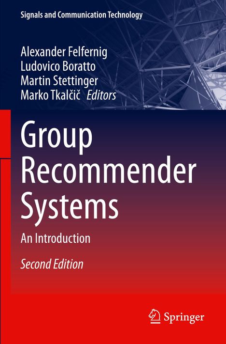 Group Recommender Systems, Buch