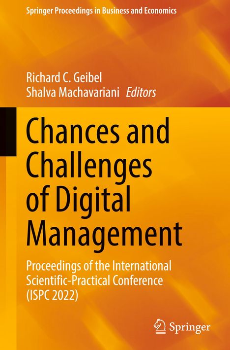 Chances and Challenges of Digital Management, Buch