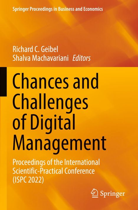 Chances and Challenges of Digital Management, Buch