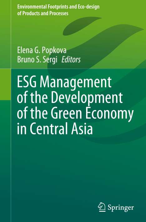 ESG Management of the Development of the Green Economy in Central Asia, Buch