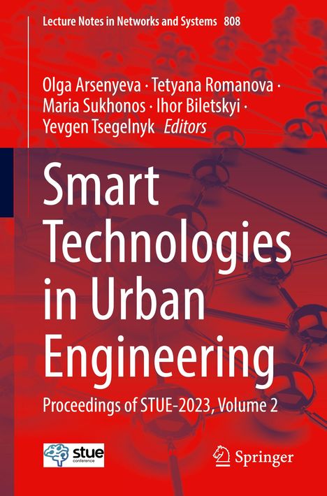 Smart Technologies in Urban Engineering, Buch