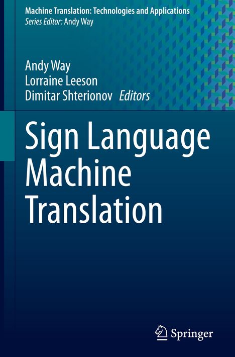 Sign Language Machine Translation, Buch