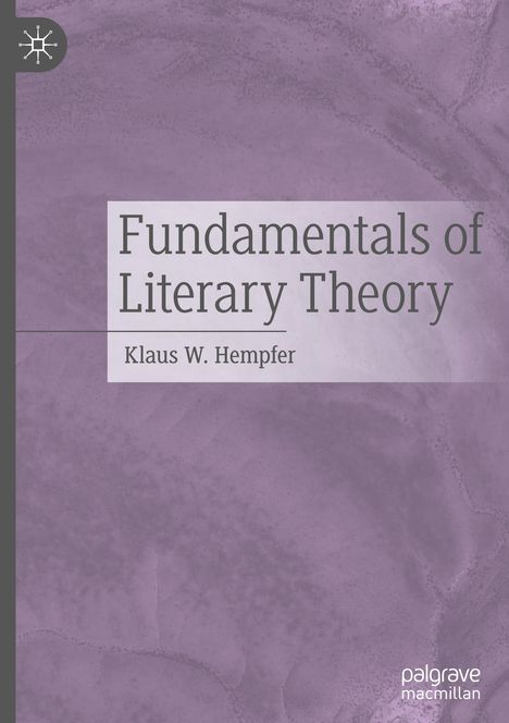 Klaus W. Hempfer: Fundamentals of Literary Theory, Buch