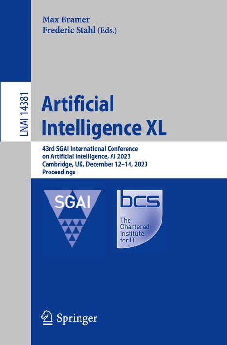 Artificial Intelligence XL, Buch