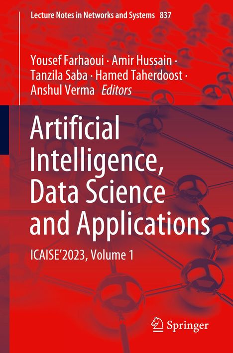 Artificial Intelligence, Data Science and Applications, Buch