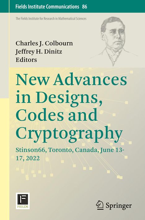 New Advances in Designs, Codes and Cryptography, Buch