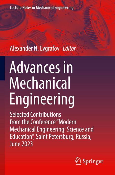 Advances in Mechanical Engineering, Buch