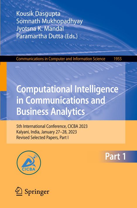 Computational Intelligence in Communications and Business Analytics, Buch