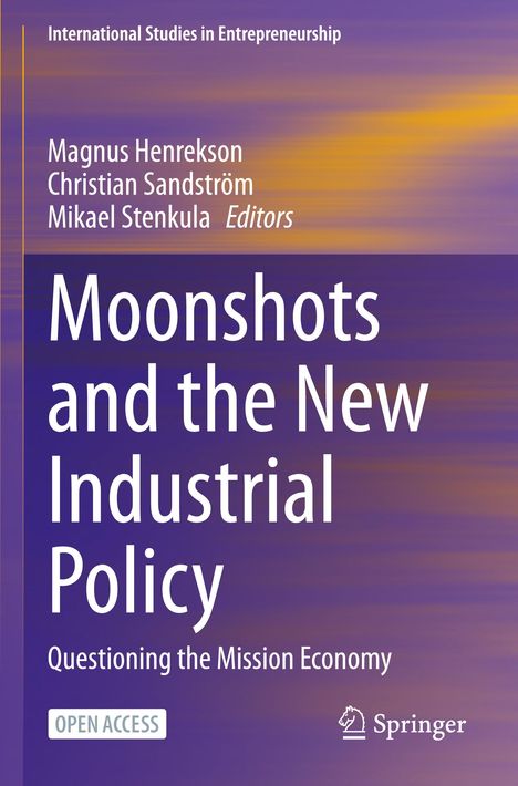 Moonshots and the New Industrial Policy, Buch