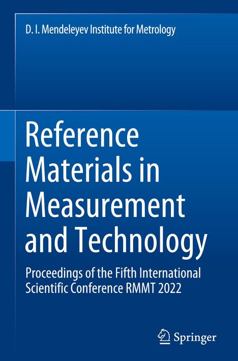 Reference Materials in Measurement and Technology, Buch