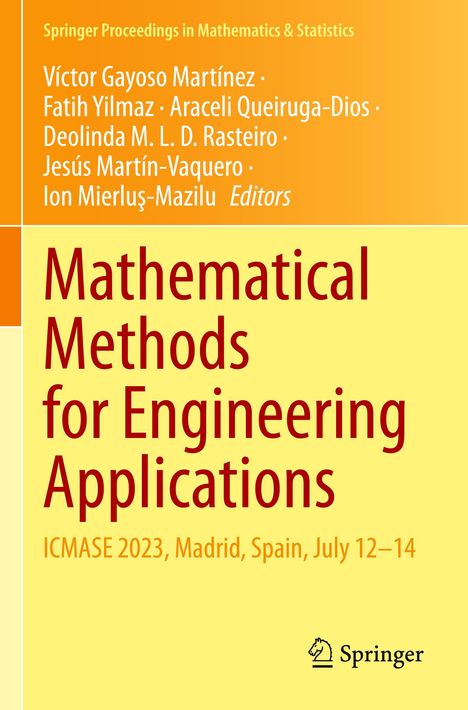 Mathematical Methods for Engineering Applications, Buch