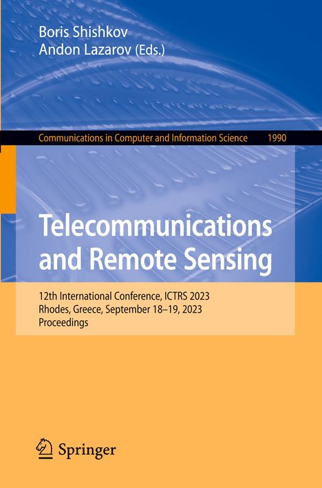 Telecommunications and Remote Sensing, Buch