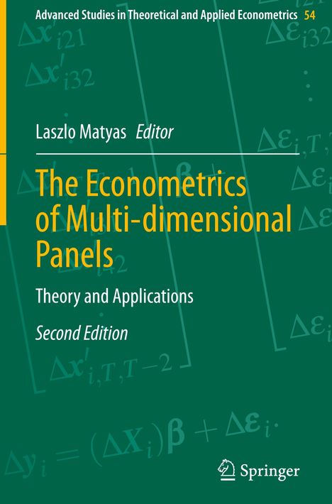 The Econometrics of Multi-dimensional Panels, Buch