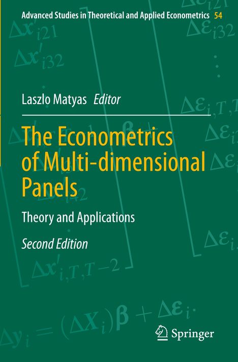 The Econometrics of Multi-dimensional Panels, Buch