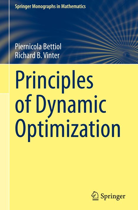 Richard B. Vinter: Principles of Dynamic Optimization, Buch