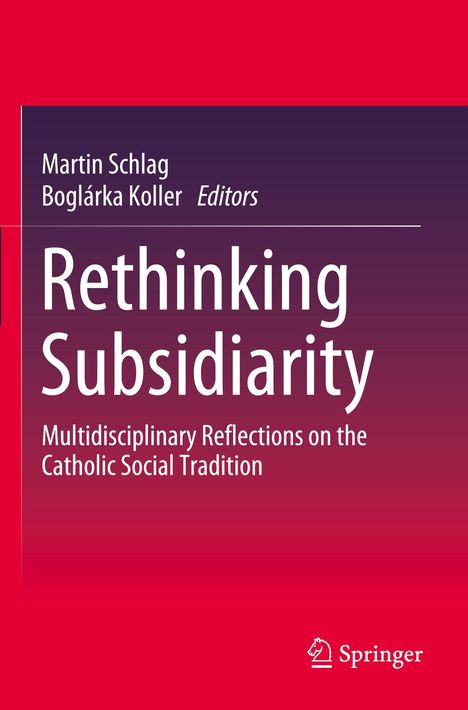 Rethinking Subsidiarity, Buch