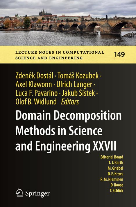 Domain Decomposition Methods in Science and Engineering XXVII, Buch