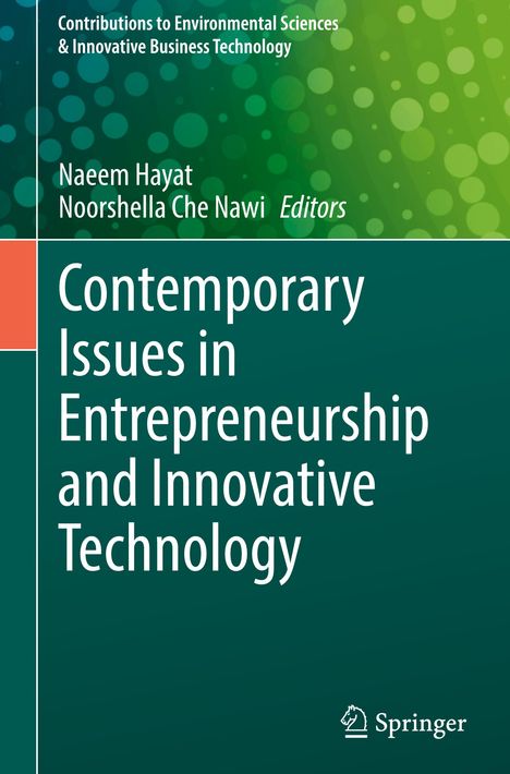 Contemporary Issues in Entrepreneurship and Innovative Technology, Buch