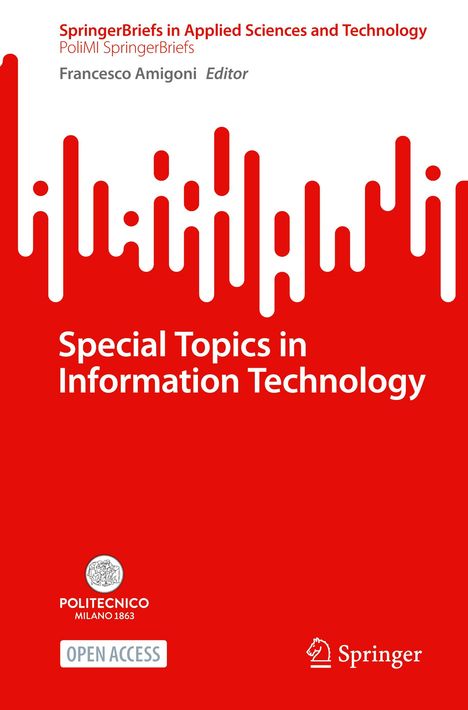 Special Topics in Information Technology, Buch