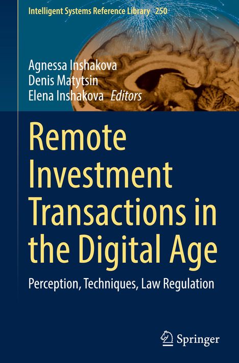 Remote Investment Transactions in the Digital Age, Buch