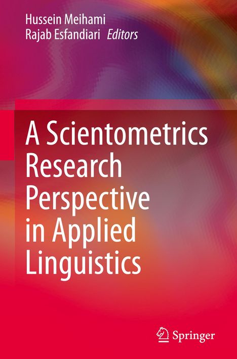 A Scientometrics Research Perspective in Applied Linguistics, Buch