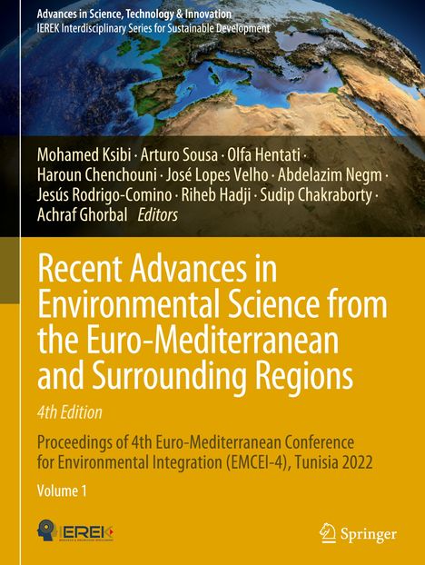 Recent Advances in Environmental Science from the Euro-Mediterranean and Surrounding Regions (4th Edition), 2 Bücher