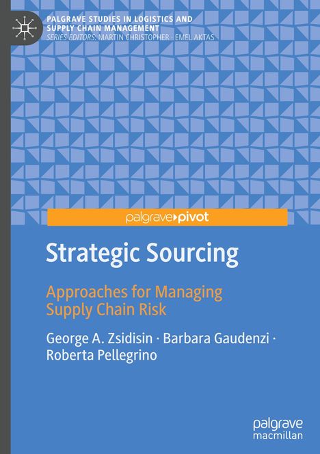 George A. Zsidisin: Strategic Sourcing, Buch