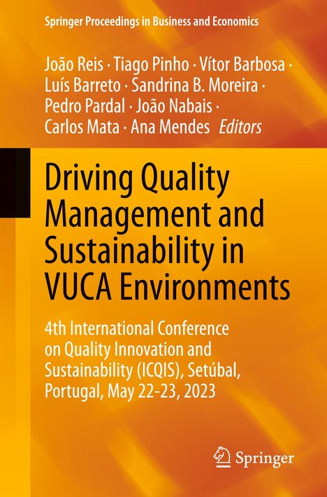 Driving Quality Management and Sustainability in VUCA Environments, Buch
