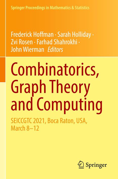 Combinatorics, Graph Theory and Computing, Buch