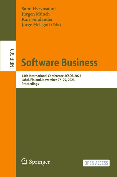 Software Business, Buch