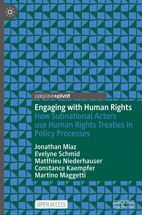 Jonathan Miaz: Engaging with Human Rights, Buch