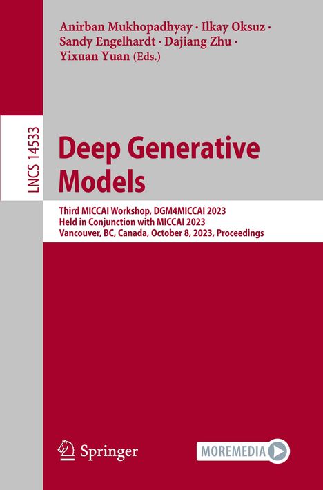 Deep Generative Models, Buch