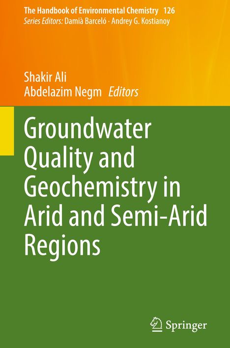 Groundwater Quality and Geochemistry in Arid and Semi-Arid Regions, Buch