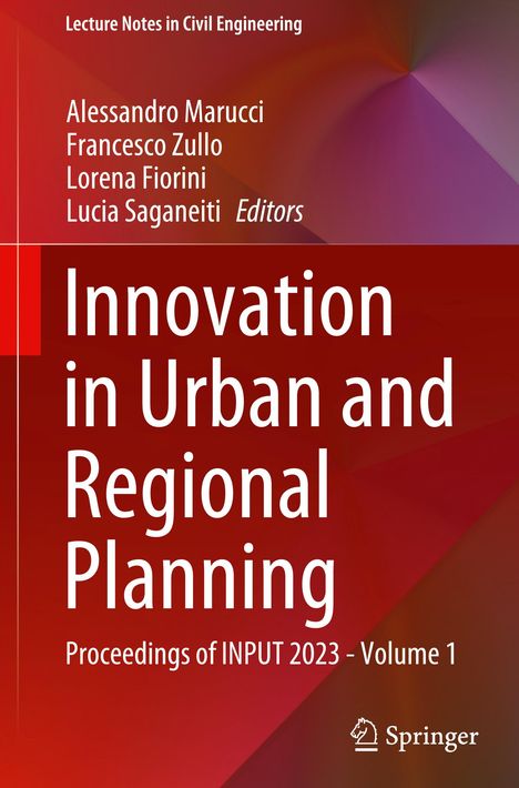 Innovation in Urban and Regional Planning, Buch