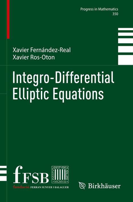 Xavier Ros-Oton: Integro-Differential Elliptic Equations, Buch