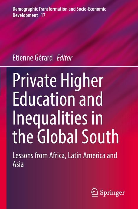 Private Higher Education and Inequalities in the Global South, Buch