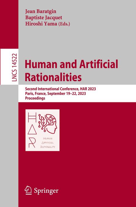 Human and Artificial Rationalities, Buch