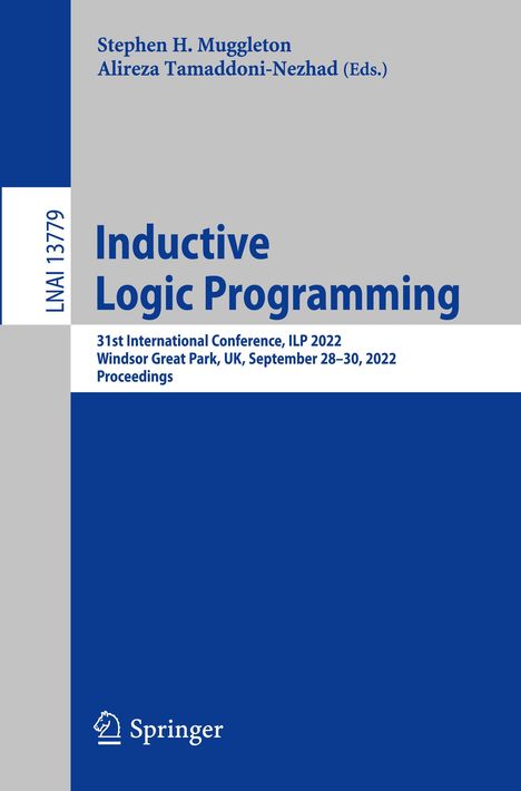 Inductive Logic Programming, Buch