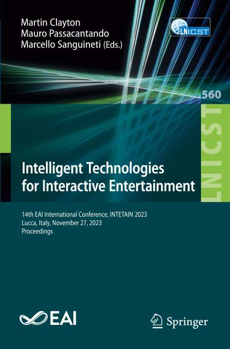 Intelligent Technologies for Interactive Entertainment, Buch